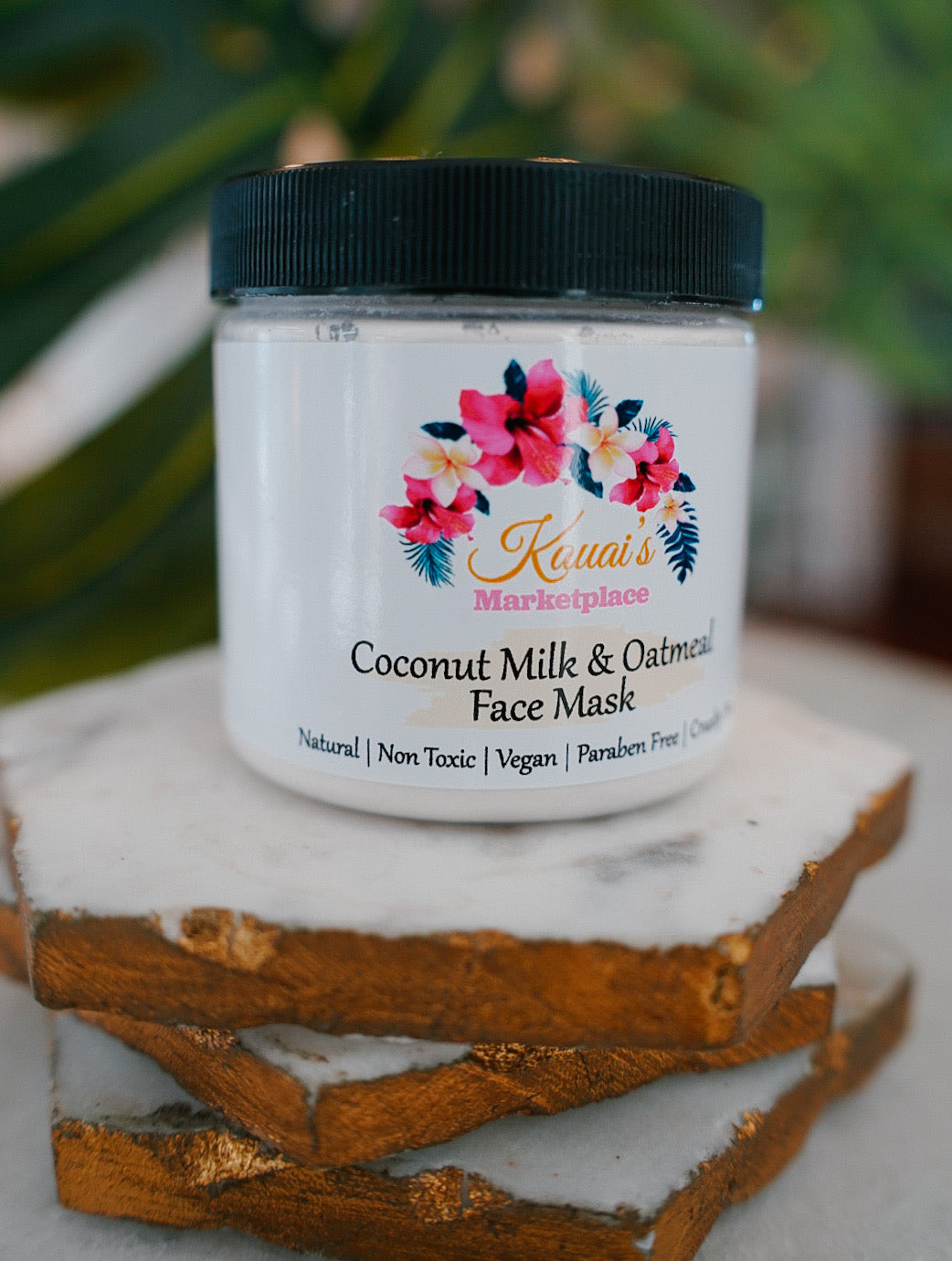 Coconut Milk & Oats Face Mask