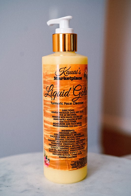 Liquid Gold Tumeric Face Cleanser